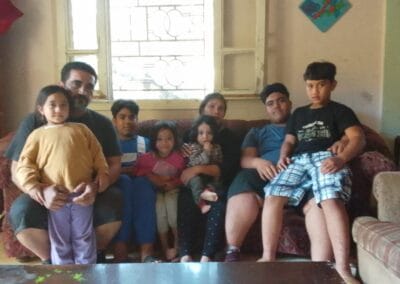 Familie met 6 kinderen kreeg voedsel